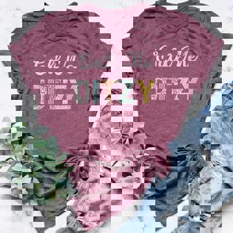 Call Me Ditzy Quilter Fabric Textile Lover's Women's Heather T-Shirt | Mazezy