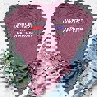 Make My Chest Great Again Infection & Surgery Recovery Women's Heather T-Shirt | Mazezy