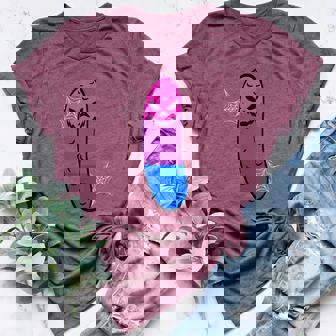 Cucumber Vegetarian Bisexual Pickle LGBTQIA Pride Month Women's Heather T-Shirt | Mazezy