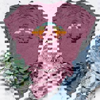 Dung Beetle Retro Insect Lover Vintage Entomology Bug Women's Heather T-Shirt | Mazezy