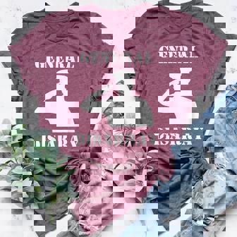 General Disarray Army Salute Humor Sarcasm Pun Soldier Women's Heather T-Shirt | Mazezy