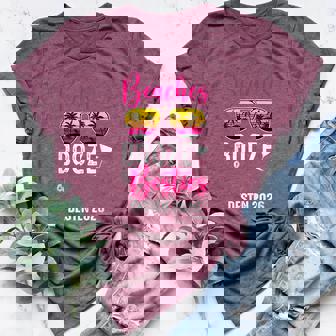 Girls Weekend Trip Destin 2026 Beaches Booze Besties Women's Heather T-Shirt | Mazezy