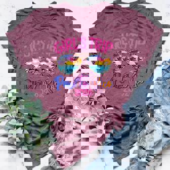 Girls Trip Puerto Rico 2026 Weekend Vacation Beach Group Women's Heather T-Shirt | Mazezy