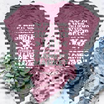 I'm That Girl That Listens To Gangster Rap On The Way To The Women's Heather T-Shirt | Mazezy