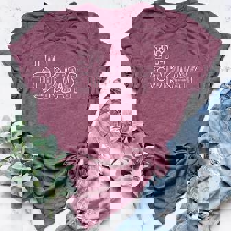 I'm Okay Pain Chronic Illnesses Mental Health Awareness Women's Heather T-Shirt | Mazezy