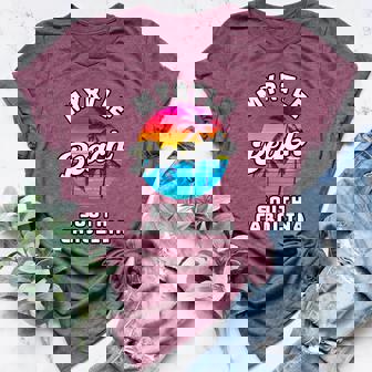 Myrtle Beach South Carolina Family Vacation Trip Souvenir Women's Heather T-Shirt | Mazezy