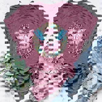 This Is Not Even My Final Form Trans Pride Moth Women's Heather T-Shirt | Mazezy