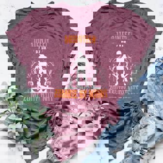 Orienteer By Day Zombie By Night Halloween Creepy Women's Heather T-Shirt | Mazezy