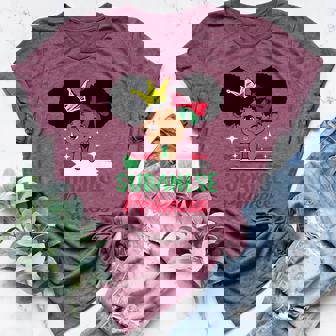 Sudanese Princess Sudan Girl Melanin Cute Sudanese Flag Women's Heather T-Shirt | Mazezy