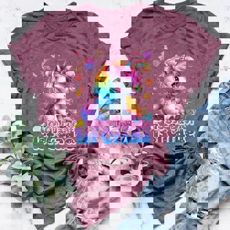 100th Days Of 1st Grade Unicorn 100 Days Toddler Girl Women's Heather T-Shirt | Mazezy