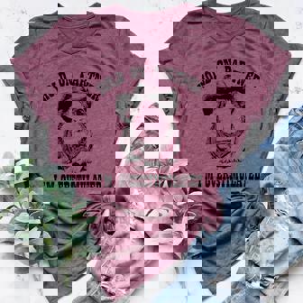 ADHD Western Howdy Partner Overstimulated Guinea Pig Women's Heather T-Shirt | Mazezy