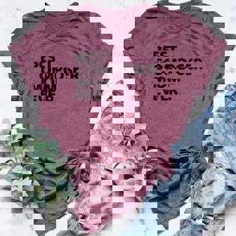 Best Composer Mom Ever Music Composers Compose Song Women's Heather T-Shirt | Mazezy