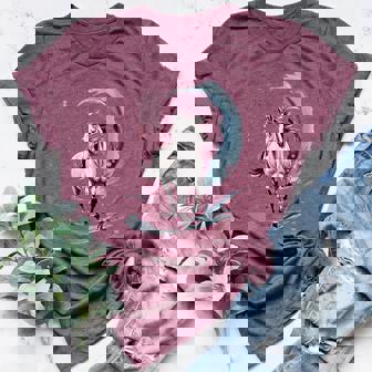 CNY 2026 Year Of Horse Watercolor Art Lunar Lady Zodiac Pony Women's Heather T-Shirt - Monsterry