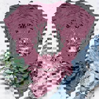 A Gang Of Elk Fun For Men Women Women's Heather T-Shirt | Mazezy