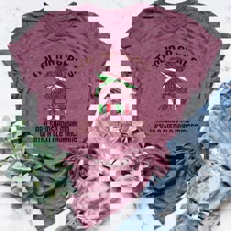 Italian Girls Are Sunshine Mixed With Hurricane Italy Meme Women's Heather T-Shirt | Mazezy