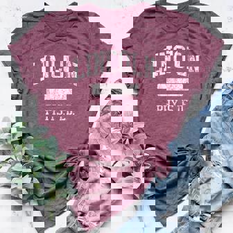 Lincoln High School HS Ypsilanti MI PHYS Ed Women's Heather T-Shirt | Mazezy