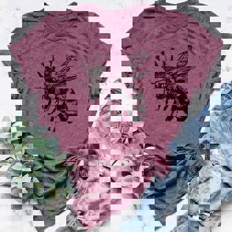 Queen Bee Cute Beekeeping Beekeeper Women's Heather T-Shirt | Mazezy