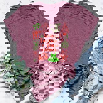 Santa's Favorite Dance Teacher Instructor Christmas Dancer Women's Heather T-Shirt | Mazezy