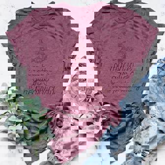 Smash The Garlic & The Patriarchy Feminist Cook Meme Women's Heather T-Shirt | Mazezy