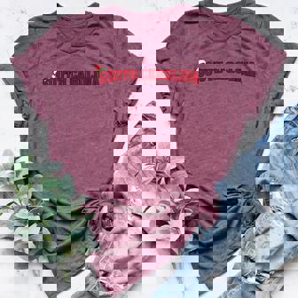 South Carolina Christmas Santa Hat Retro Throwback Souvenir Women's Heather T-Shirt | Mazezy