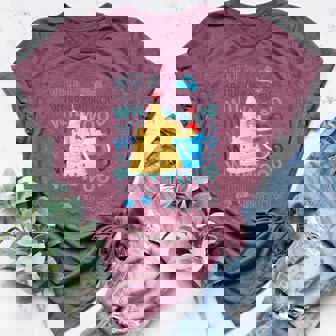 Wildwood New Jersey Sand Castle Shells Ocean Beach Vacation Men Women Kids Women's Heather T-Shirt | Mazezy