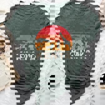 African Wildlife Vacation Kenyan Culture Lover Kenya Bella Canvas T-shirt | Mazezy