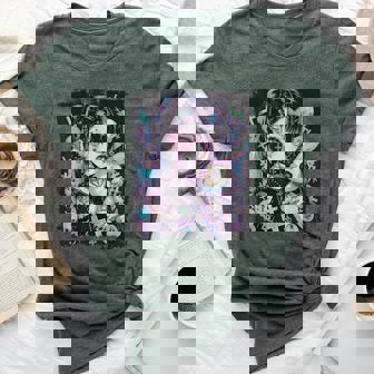 Anime Girl Goth Bunny Cute E-Girl Gothic Outfit Grunge Bella Canvas T-shirt - Thegiftio