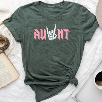 Aunt Of The Bad Two The Bone Birthday 2 Years Old Birthday Bella Canvas T-shirt - Thegiftio UK