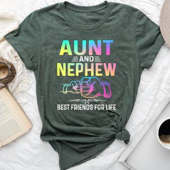 Aunt And Nephew Best Friends For Life Matching Aunt Nephew Bella Canvas T-shirt - Thegiftio UK