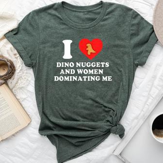 Bdsm Personality Joke Dino Nuggets Women Bella Canvas T-shirt - Thegiftio UK