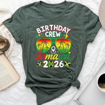 Birthday Crew Jamaica 2026 Family Reunion & Girls Trip Bella Canvas T-shirt - Thegiftio UK