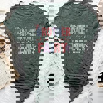 Brother Of The Little Fairy First Birthday Girl Family Party Bella Canvas T-shirt - Thegiftio