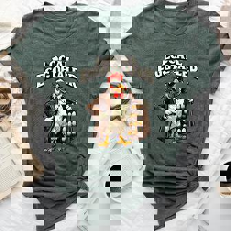 Chicken Farmer Local Egg Dealer Rancher Farm Dad Women Bella Canvas T-shirt - Thegiftio