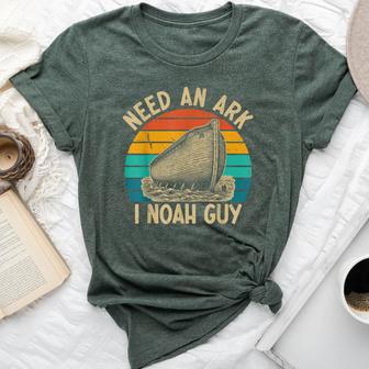 Christian Lovers Need An Ark I Noah Guy Need An Ark Noah Bella Canvas T-shirt - Thegiftio UK