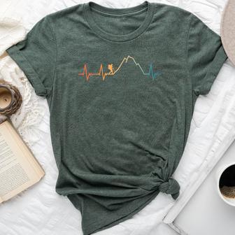 Cool Hiking For Hiking Lover Mountain Hiker Bella Canvas T-shirt | Mazezy