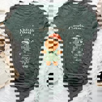 Cute Grandma Gingerbread Family Matching Christmas Women Bella Canvas T-shirt | Mazezy