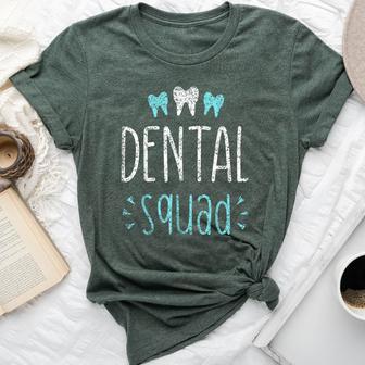 Dentist Squad Job Tooth Th Dental Assistant Bella Canvas T-shirt - Thegiftio