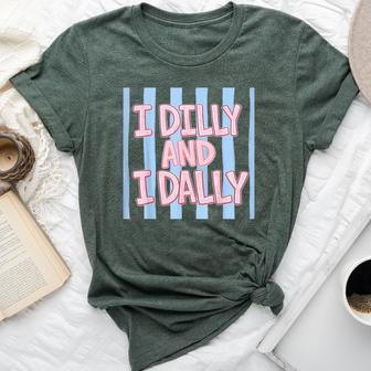 I Dilly And I Dally Cute Dilly Dallying For And Girls Bella Canvas T-shirt - Thegiftio UK