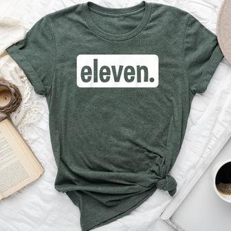 Eleven Eleventh Birthday 11 Year Old Boy 11Th Birthday Girl Bella Canvas T-shirt - Thegiftio UK