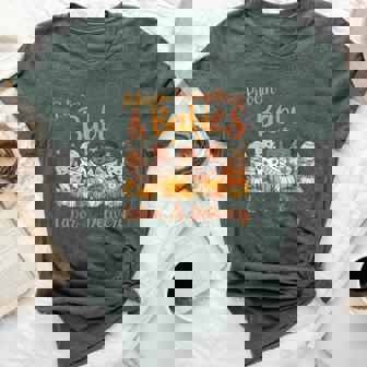 Fall Labor And Delivery Halloween L&D Nurse Thanksgiving Bella Canvas T-shirt | Mazezy