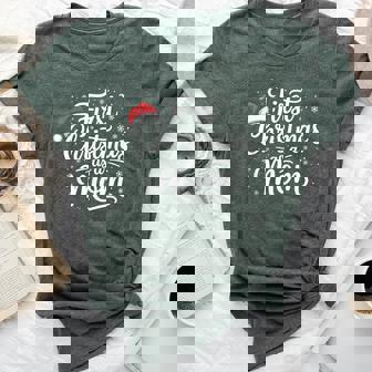 First Christmas As Mom New Mother Holiday 2025 Bella Canvas T-shirt | Mazezy