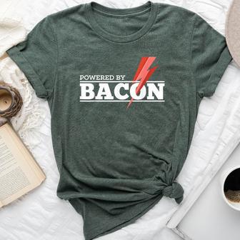 Bacon For Boys Girls Pork Bacon Lover Bella Canvas T-shirt | Mazezy