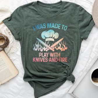 Chef For Cooking Lovers Culinary Chef Bella Canvas T-shirt - Thegiftio UK
