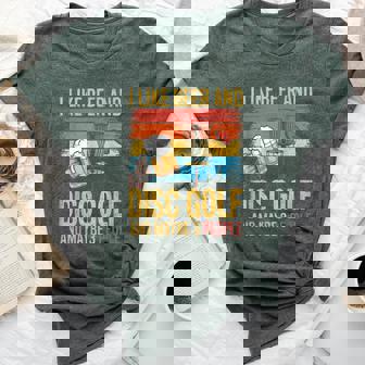 Disc Golf For Disc Golf Player Beer Bella Canvas T-shirt | Mazezy