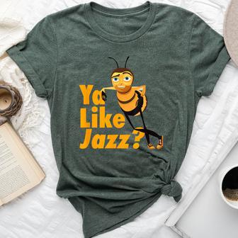 Ya Like Jazz Music Bee Lover Bella Canvas T-shirt - Thegiftio UK