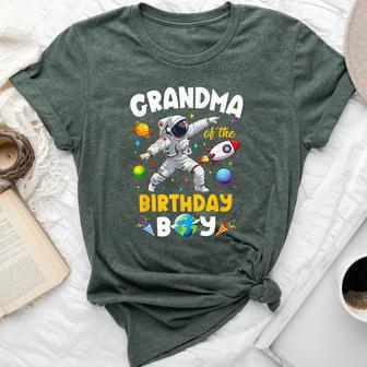 Grandma Of The Birthday Boy Astronaut Outer Space Birthday Bella Canvas T-shirt - Thegiftio