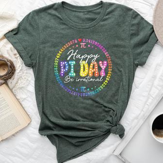 Happy Pi Day Math Coach Teacher Pi Day Lover Nerdy Bella Canvas T-shirt - Thegiftio UK