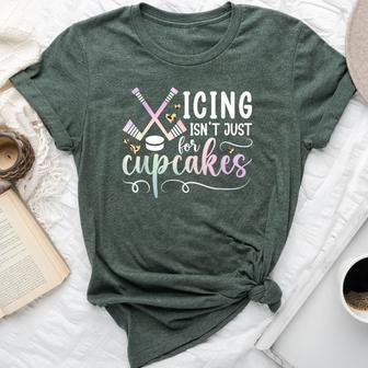 Icing Hockey Girl Ice Hockey Player Ice Hockey Girls Bella Canvas T-shirt - Thegiftio UK