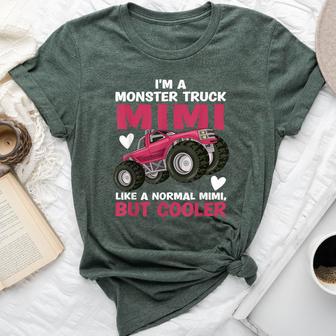 I'm A Monster Truck Mimi Grandma Monster Truck Mimi Bella Canvas T-shirt - Thegiftio UK