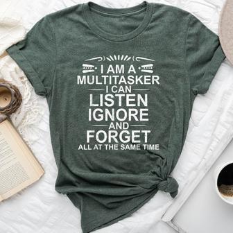 I'm A Multitasker Multitasking Sarcastic Saying Bella Canvas T-shirt - Thegiftio